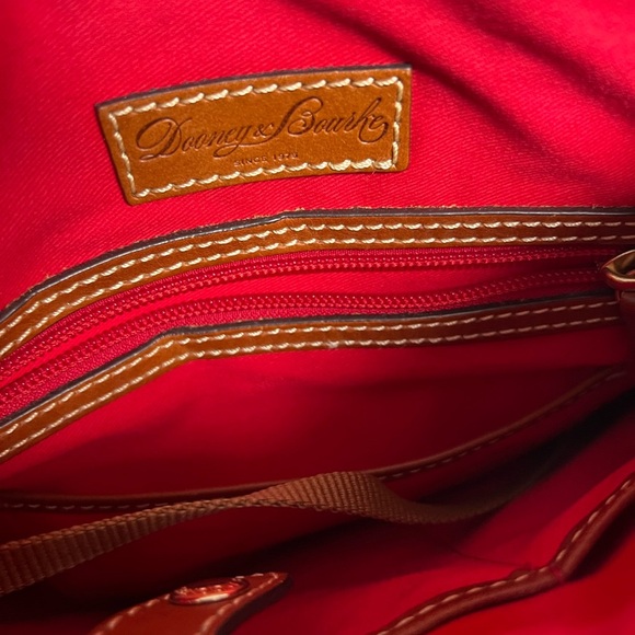 Dooney & Bourke Dark Brown Shoulder Bag - Picture 9 of 14